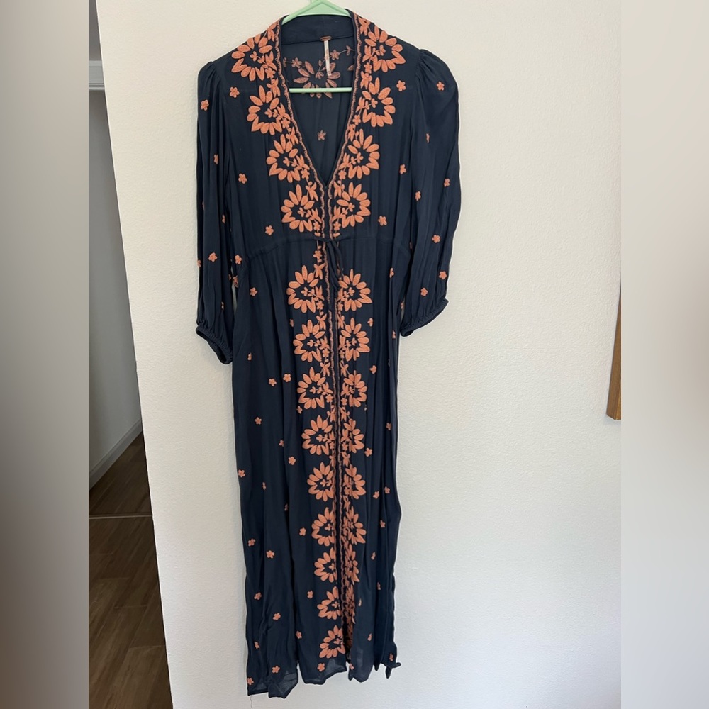 Free People Embroidered Fable Dress